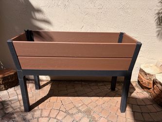 Two Elevated Raised Garden Bed Planter Box