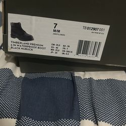 Timberlands Black Size 7 M