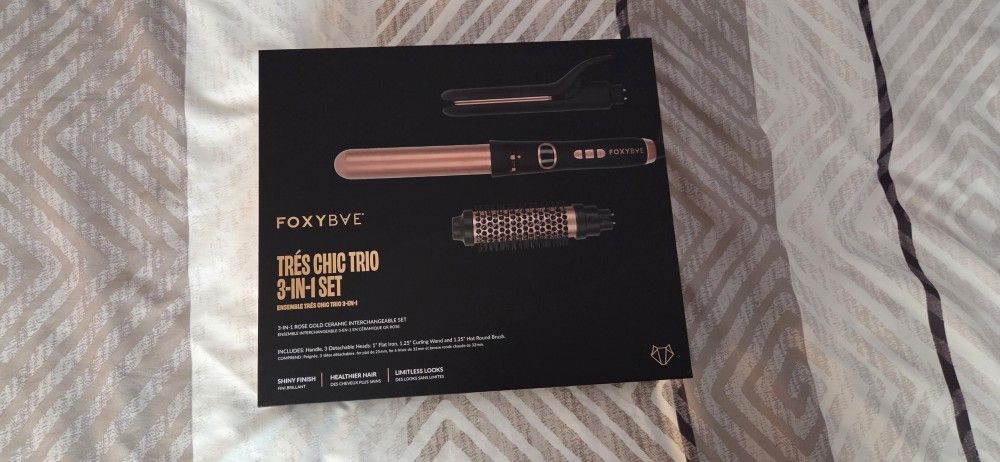 Foxybae Curly Iron Set