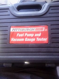 Fuel pump and vacuum tester