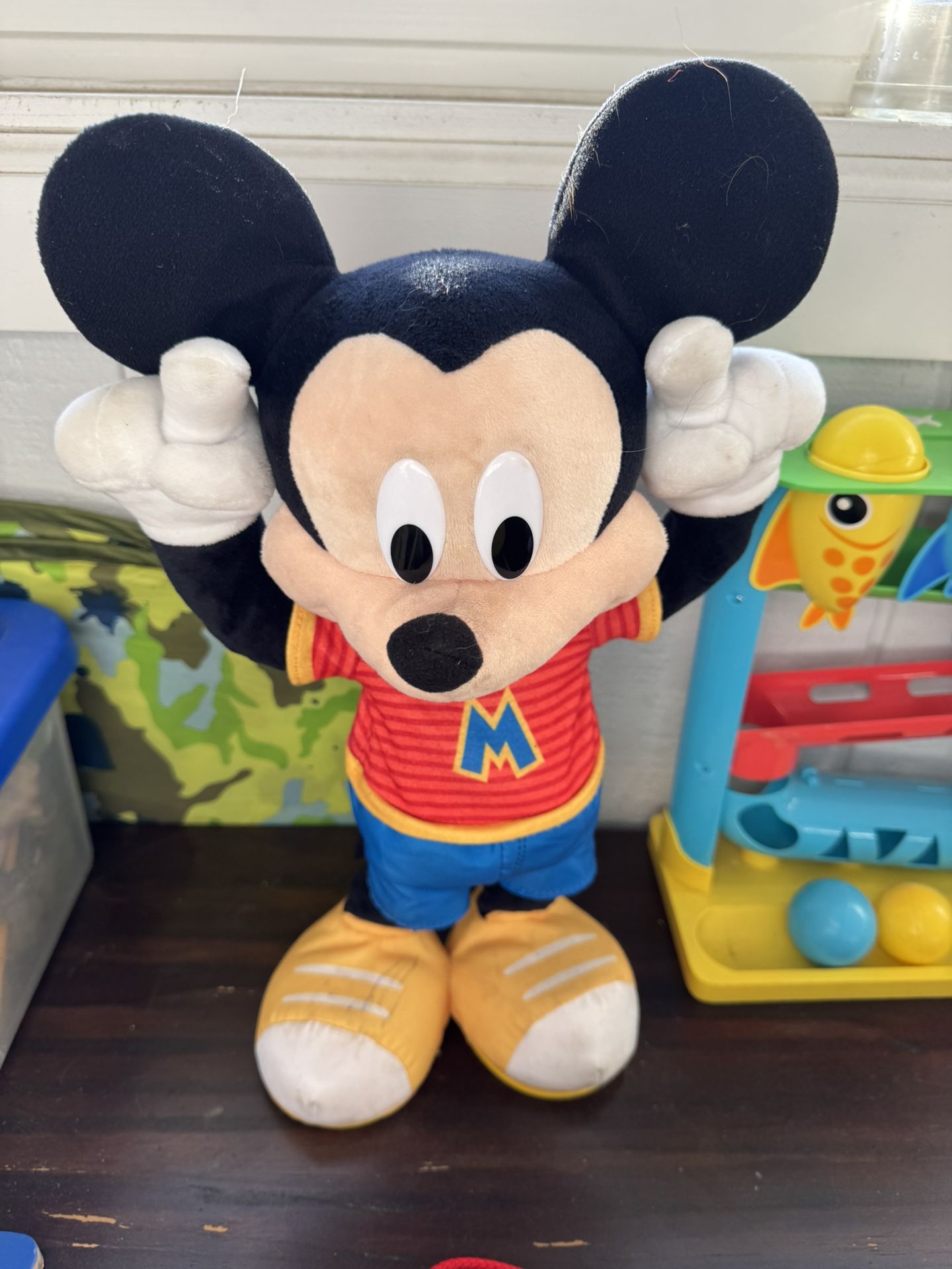 Disney Junior Head to Toes Mickey Mouse Feature Plush