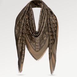 LV brown Shawl Large