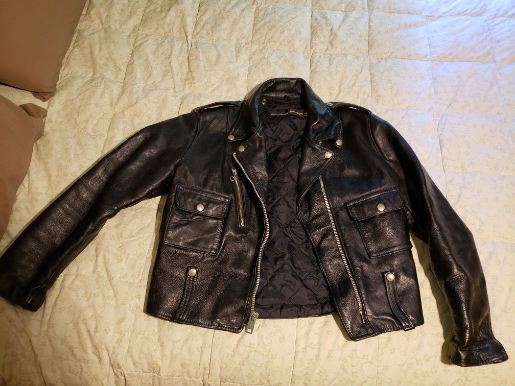 Vintage Harley Davidson women's leather medium jacket