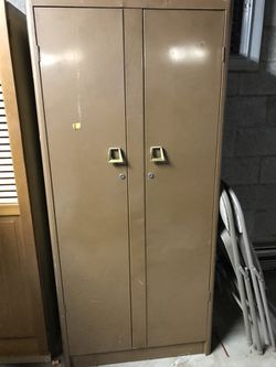 Vintage locker closet
