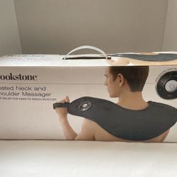 Brookstone Heated Neck & Shoulder Massager - Used