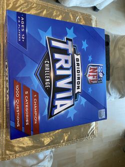 Brand New NFL Trivia Game 