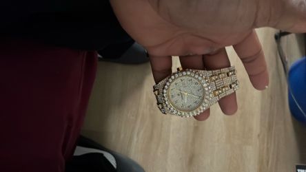 Gold Ap watch