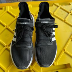 Adidas U-Path Run Black and White Sneakers Size 11