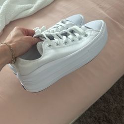 White Converse 