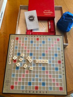 Vintage Scrabble Game