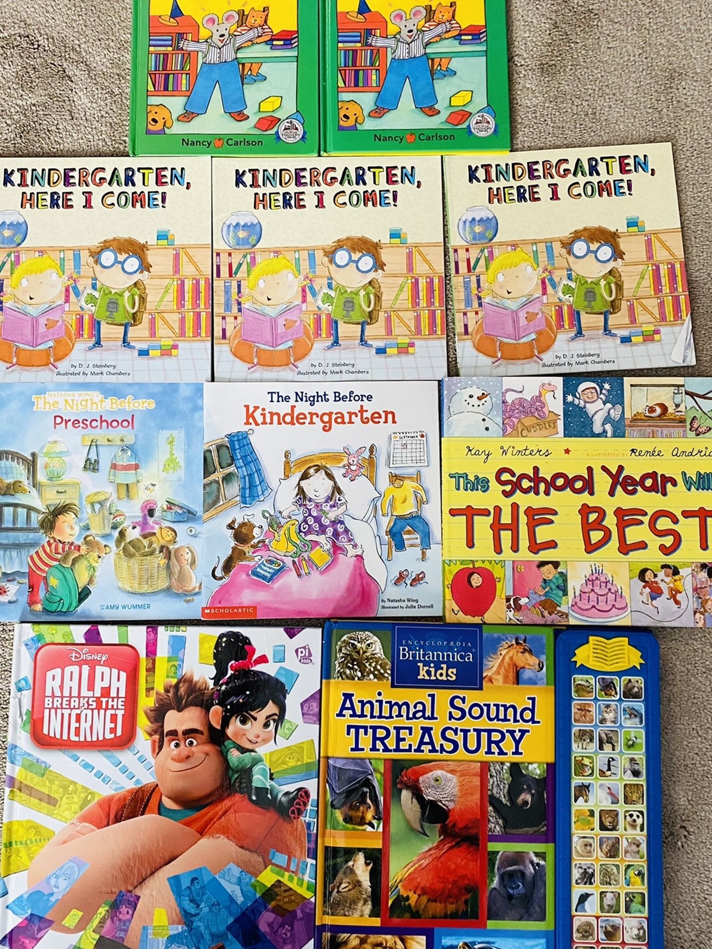 Kids Book Lot - Preschool & Kindergarten