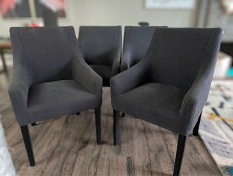 4 IKEA SAKARIS CHAIRS + EXTRA COVERS