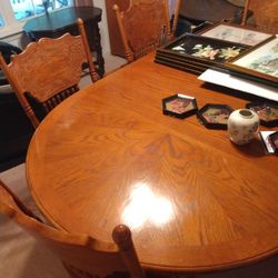 Dinning Room Table With 6 Chairs 
