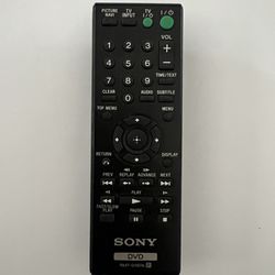 Sony OEM DVD Player Remote Control For DVP-SR200P RMT-D187A Tested  