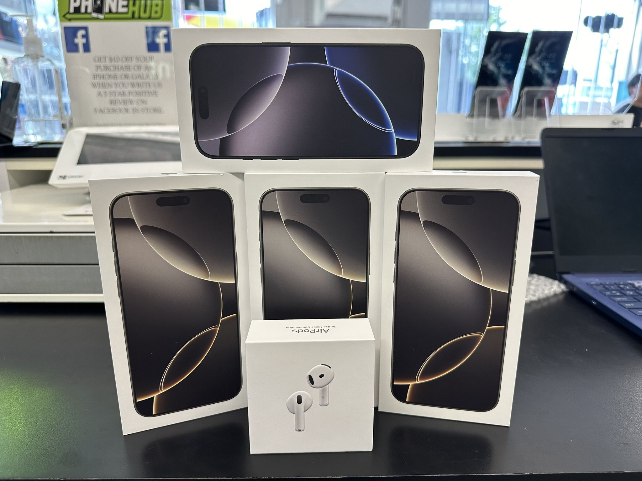 Finance a New Unlocked iPhone 16 Pro Max & AirPods Pro Just $31 Down!