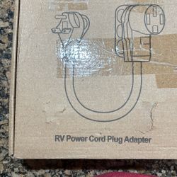RV Power Cord Plug Adapter