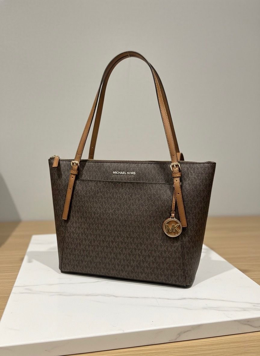 Micheal Kors Large East West Logo Tote
