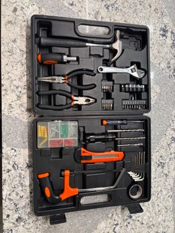 Home Tool Kit Set with Carrying Case