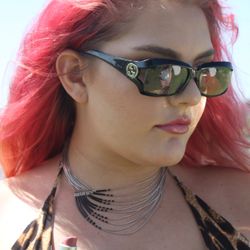 Gucci Black Womens Sunglasses