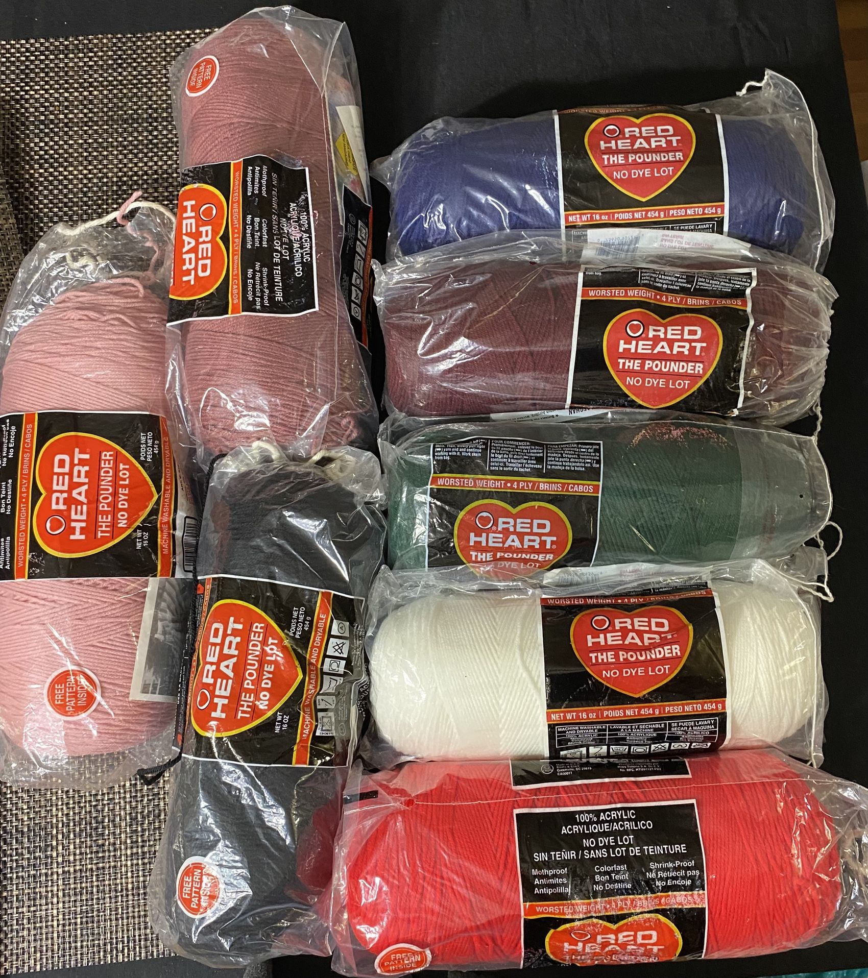 Red Heart Pounder Yarn