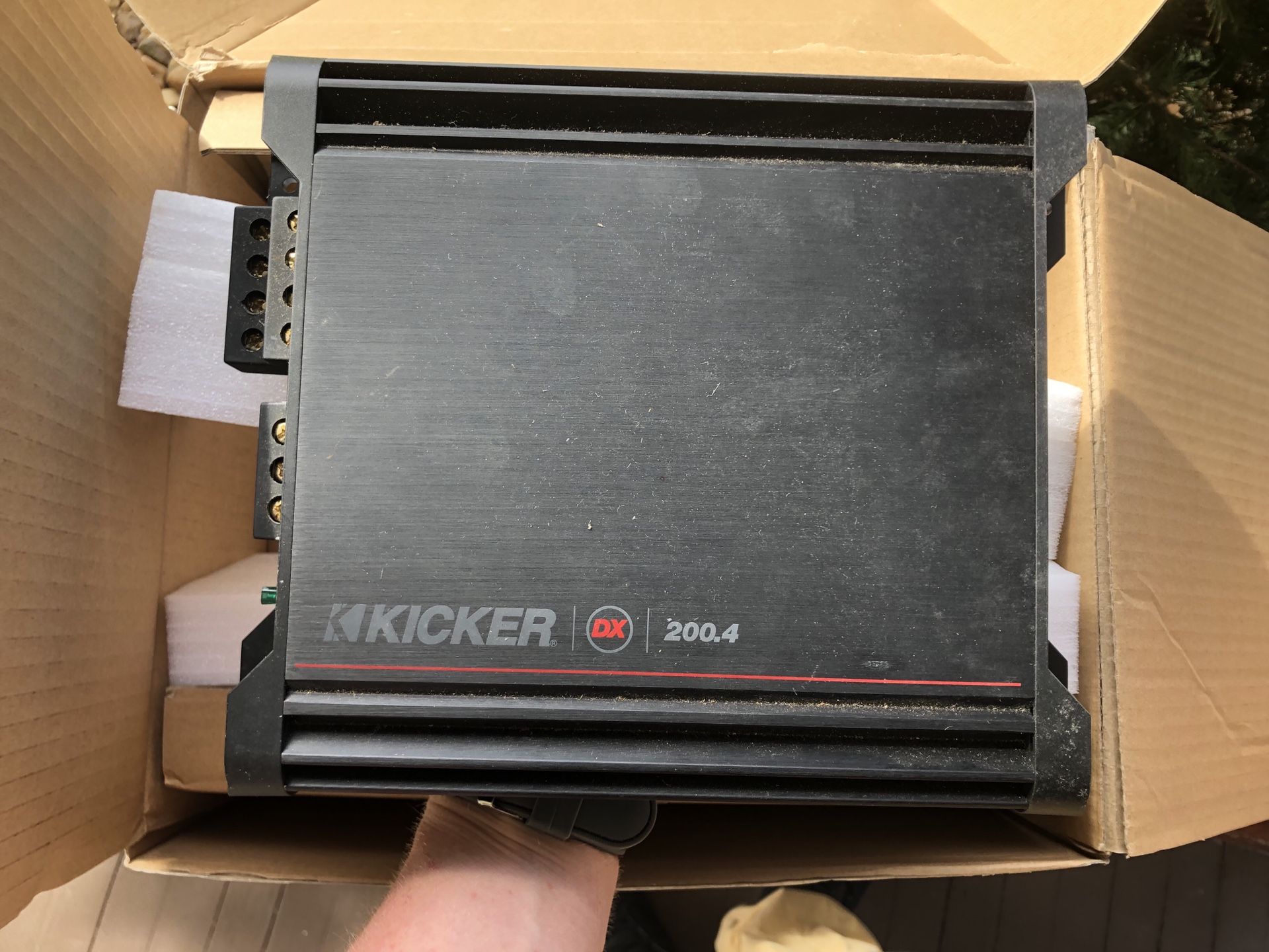 Kicker amplifier never used