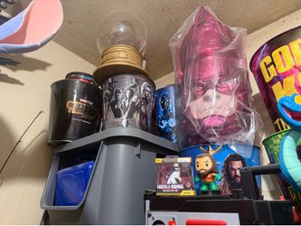 Galactic popcorn bucket LED
