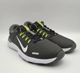 Nike NEW mens golf shoes spike-less Size 9.5-10 Black Iron Grey Volt White FN0332-001
