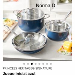 Juego De Ollas Y Sartén Nuevas En Sus Cajas 🌺 Princess House 🌺