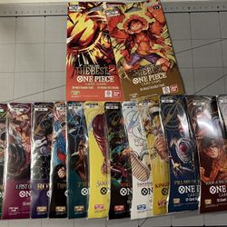One Piece Card Sleeved Booster Collection