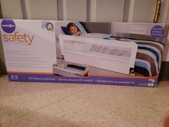BRAND NEW XL HIDEAWAY STEEL BED RAIL (MOVING SALE CHECK OUT MY OFFERS)