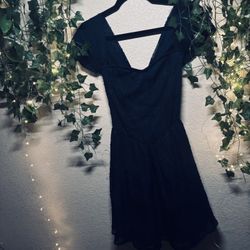 Empire Waste Style Navy Blue