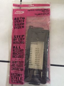 Auto stereo instalation kit