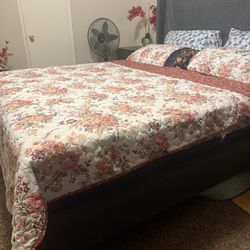 King Size Grey 5 Piece Bedroom Set 