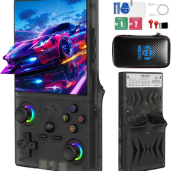 XF40V Retro Handheld Game Console with 2X Detachable Joysticks – 4.0 Inch IPS HD Screen Portable Retro Gaming Console with 20,000+ Classic Video Games