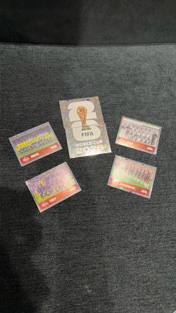 Panini sticker from world cup