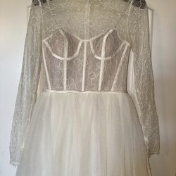 White Vera Wang Wedding Dress
