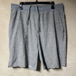 Lululemon THE Shorts Linerless 12” Mens XL Gray