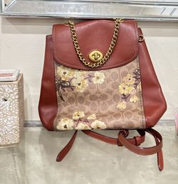 Coach backpack