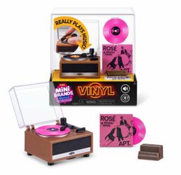 Zuru Mini Brands Vinyl Toy Record Music Player Really Works Brand New