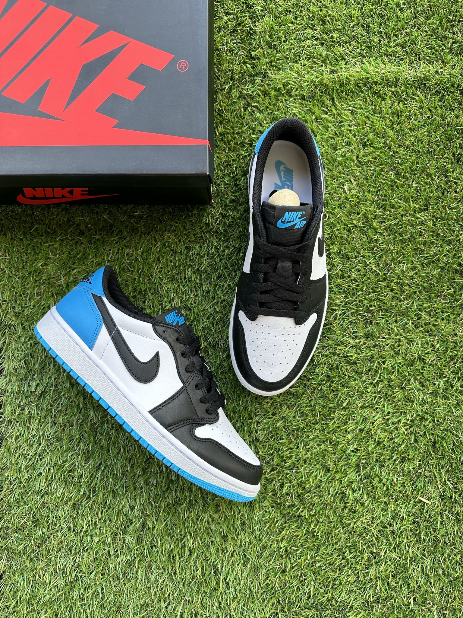 Low Og Jordan 1s Size Y Nike Air Jordan Low White And Black Color