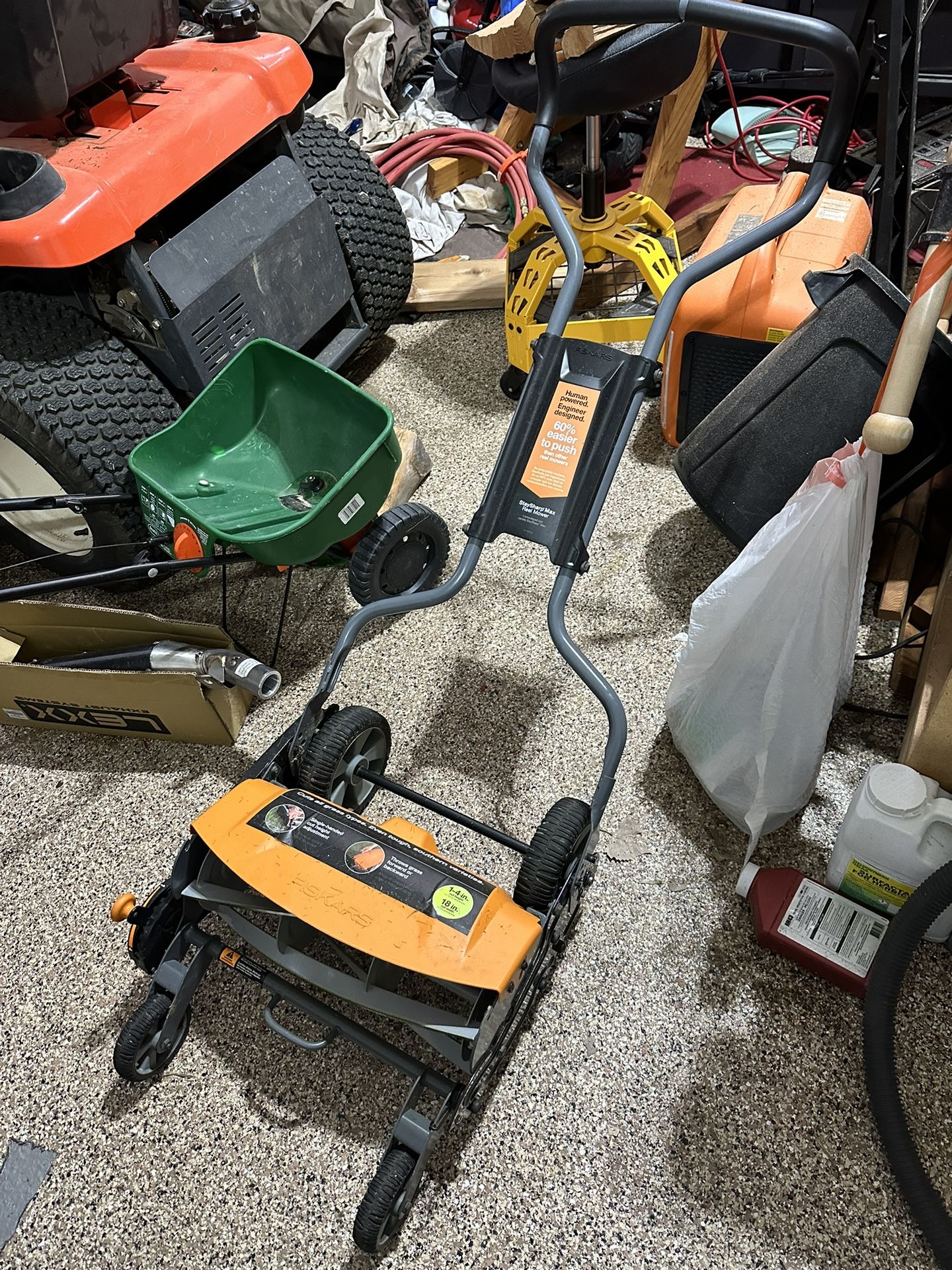 Reel Mower- Slightly Used 
