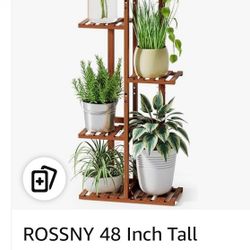 🪴 ROSSNY 6-Tier Bamboo Indoor Plant Stand – 48” Tall 🌿 📍 Pickup Location: S. Durango & 215 near IKEA  Brand New in Box – Never Assembled Retail Pri