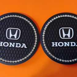 Honda Coaster's for cup Holder lot of 2 NEW
