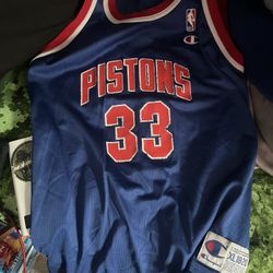 Grant Hill Pistons Jersey