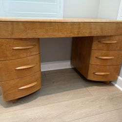 Heywood Wakefield Kneehole Desk (c3978) 