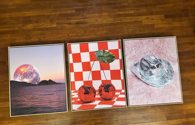 Wooden Frame Canvas Art Paintings