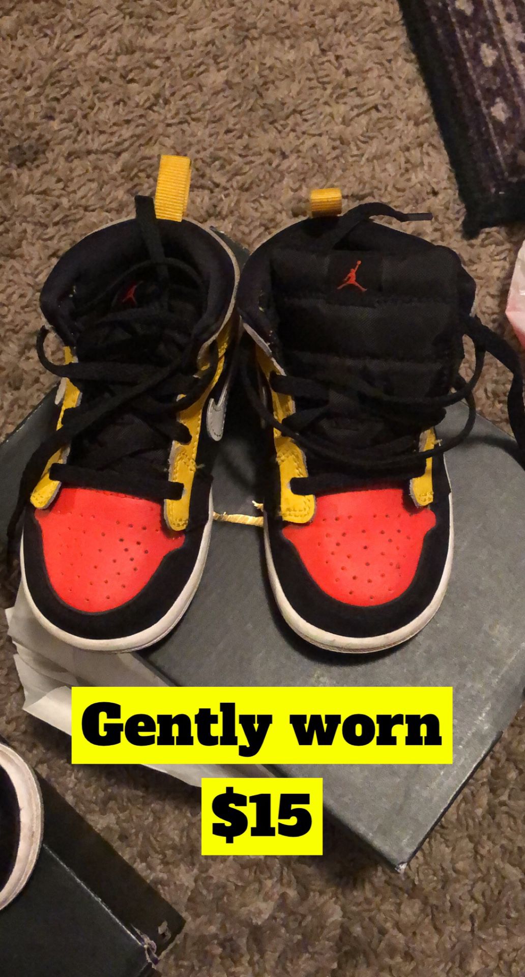 Gently Worn Sneakers Size 7c 