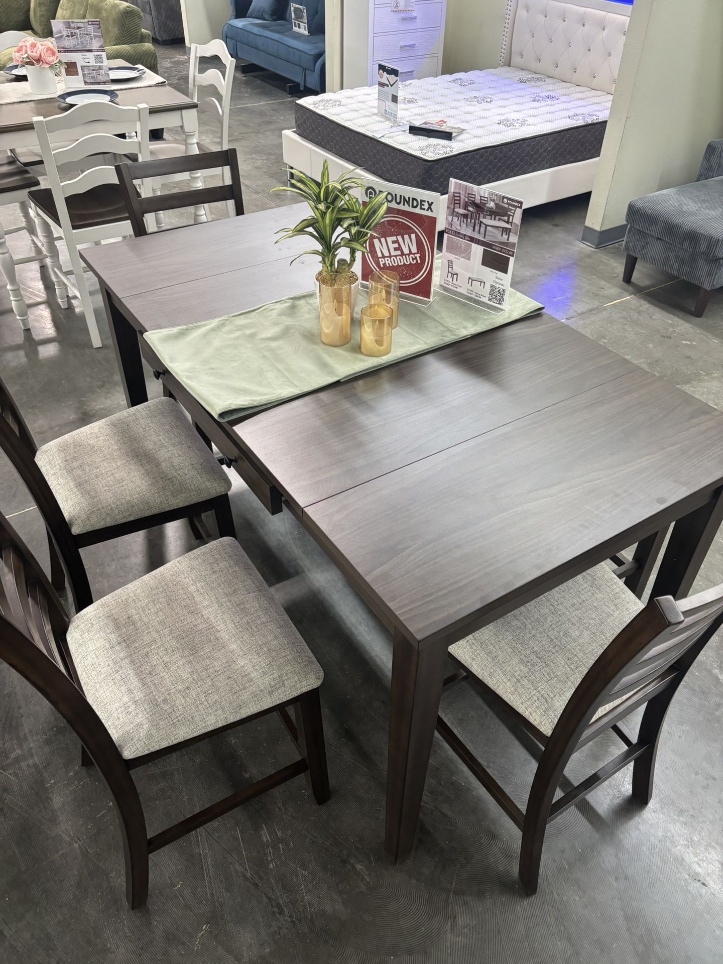Counter Height Dining Table Set