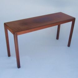 Danish Vejle Stole Mobelfabrik Teak Counsol Sofa or Entry Table
