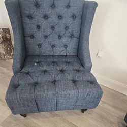 2 Upholstered Armchair Nailhead
